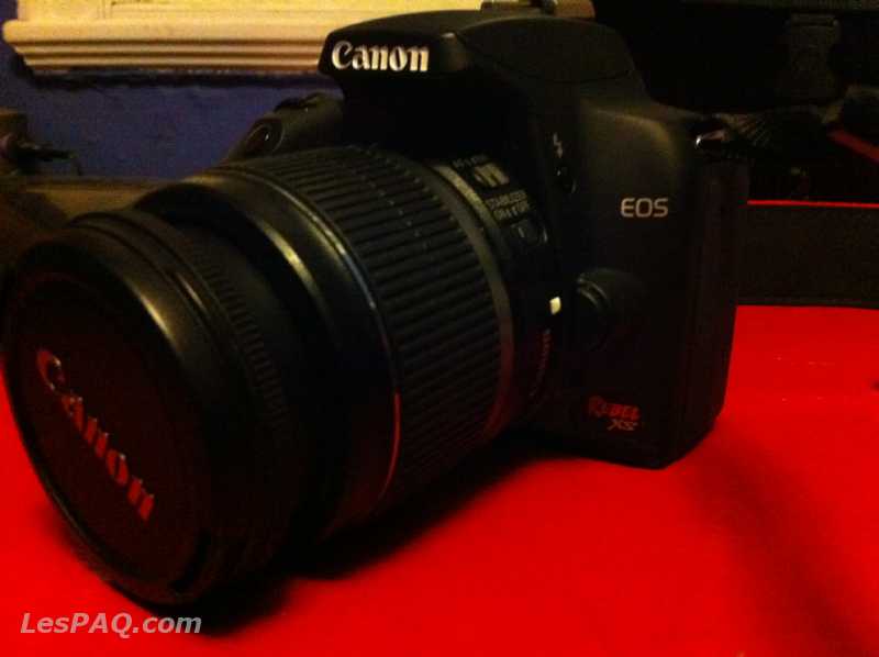 Canon Rebel XS / 2 good lenses /SD card