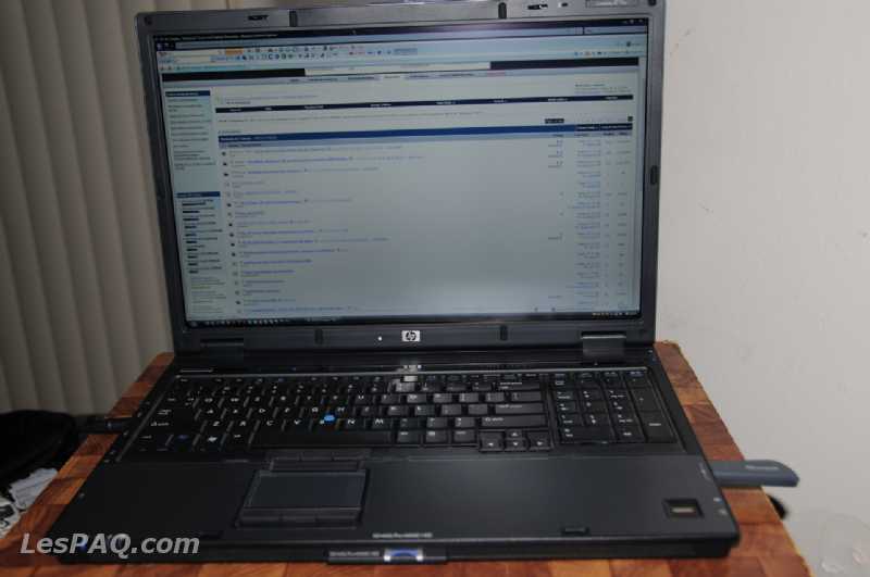 workstation 8710w laptop portable ordi