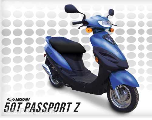 Le super scooter Passport Z Linhai cn.