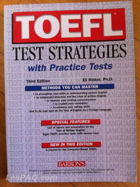 Livres TOEFL