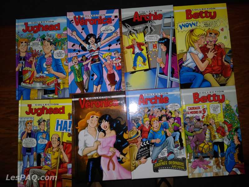 Livres Archie Collection 1et2(8 livres)